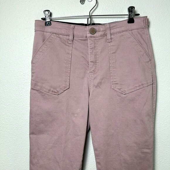 Democracy Jeans Womens Size 4 Pink Ab Technology Straight Skinny Mid Rise Denim - Picture 2 of 14